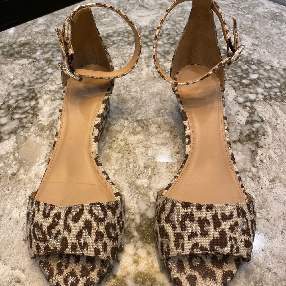 JCrew wedge sandals